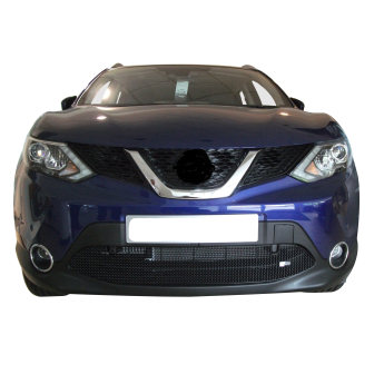 Nissan Qashqai (2.0 Diesel with Parking Sensors) - Lower Grille - Black finish